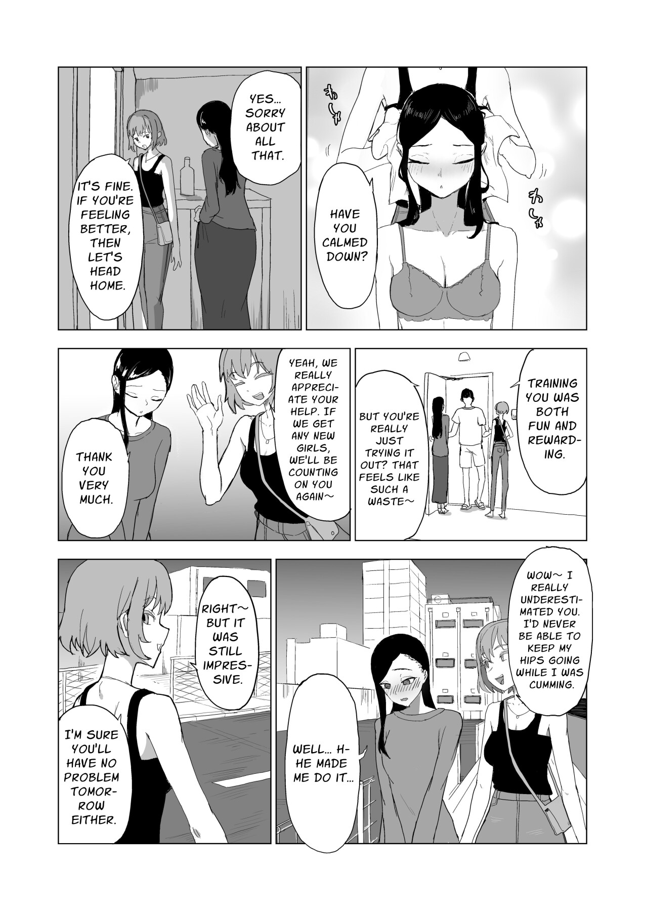 Hentai Manga Comic-Let's Make Our Brother's Girlfriend Do Some Masochistic Play-Read-27